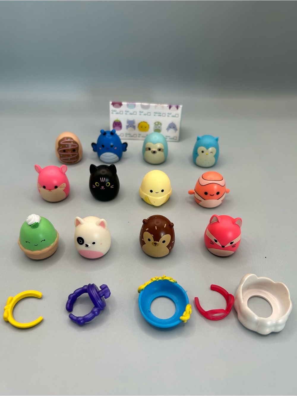 Squishmallows Squish-a-longs 12 Characters 1 inch Mini Squish 5 Accessories Toy